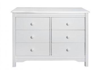 Eddie Bauer Langley 6 Drawer Dresser - White