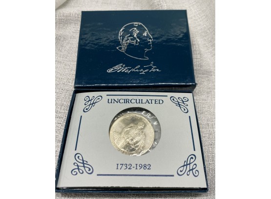 1732-1982 The George Washington Silver Commemorative Half Dollar, Uncirculated