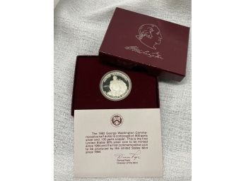 1982 George Washington Commemorative Half Dollar. 90 Silver