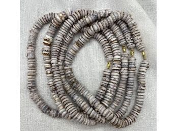 (5) Stunning Handmade Seashell Necklaces