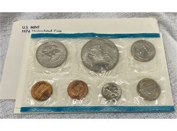 COINS: 1974 US Mint Uncirculated Coins