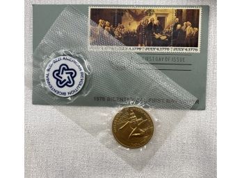 American Revolution Bicentennial 1776-1976 Medal / Coin