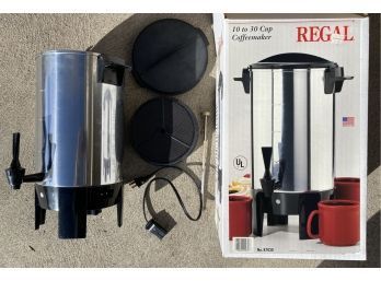 Regal Coffee Maker, 10 To 30 Cups