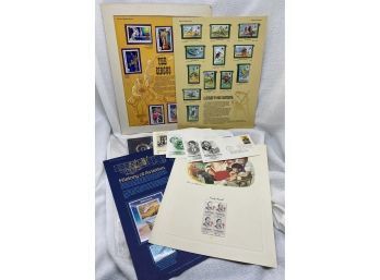 STAMPS: (3) World Of Stamps Series, Emily Bissell, Circus And More! Two Extra Paper Frames