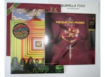 VINYLS! King Gizzard And The Lizard Wizard, Guerilla Toss, Waiting For Columbus, The Electric Prunes.