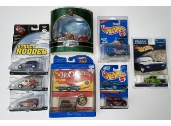 HOT WHEELS COLLECTIBLES!! 2001 Holiday, Street Rodder And Volkswagen, Custom Miniatures, And More!