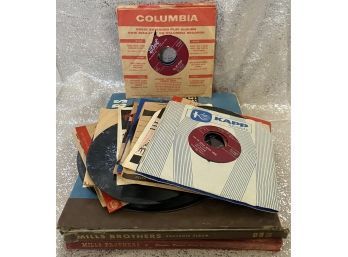 Collection Of Antique / Vintage Vinyl Records, Including Two Collection From Mills Brothers