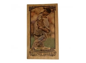 No. 5/5! Tim Lincecum Pitcher Giants TOPPS Mini Baseball Card, Gypsy Queen Series