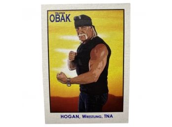 2010 Hulk Hogan No. 106 Tristar OBAK Card, Baseball Series Selected From Pop Icons