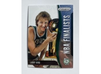 2019 Larry Bird Boston Celtics NBA Finalists Card By PRIZM