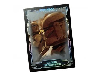 Star Wars Masterwork, Clone Troopers, No. 86/99 Collectible TOPPS Trading Card