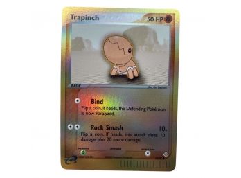 2003 Pokemon Trapinch Reverse Holo 50 HP No. 79/97