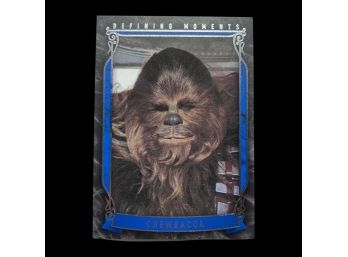 Star Wars Masterwork CHEWBACCA Defining Moments By TOPPS