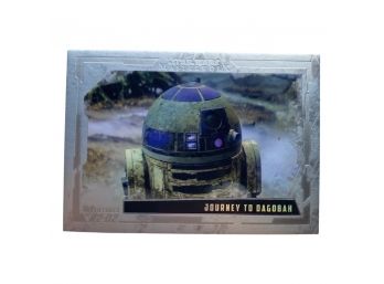 Star Wars Masterwork Adventures Of R2 D2, Journey To Dagobah, No. 305/565 TOPPS Trading Card