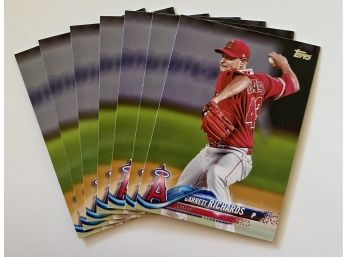 (7) Garrett Richards Angels 2018 TOPPS Baseball Cards, Series 1 #19