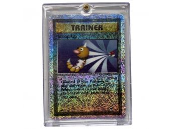 RARE 2002 Pokemon Trainer Scoop Up Reverse Holo No. 104/110