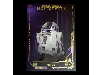 RARE Star Wars Masterwork R2 D2 No. 17/50 TOPPS