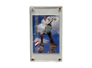 Wayne Gretzky 1993 Upper Deck, World Cup USA 94 Honorary Captain. Collectible Hockey Card In Case