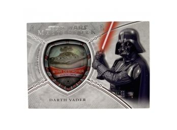 Star Wars Galactic Ship Cars With Commemorative Emblem No. 008/175 Featuring Darth Vader