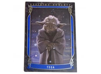 Star Wars Masterwork Defining Moments, Yoda No. DM-6 TOPPS