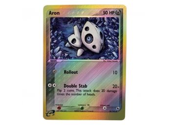 2003 Pokemon Aron Reverse Holo 50 HP No. 25/109