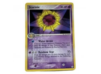 2004 Pokemon Starmie 80 HP, No. 49/101