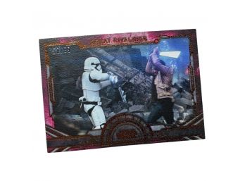 Star Wars Great Rivalries, FN-2199 And Finn, No. 50/99 TOPPS Trading Card