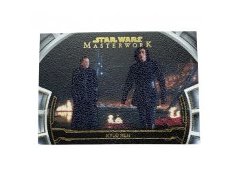 Star Wars Masterwork Kylo Ren No. 21/25 TOPP Trading Card