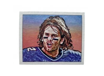 2011 Tom Brady No. 110 On Series Of Football Picture Cards By TOPPS