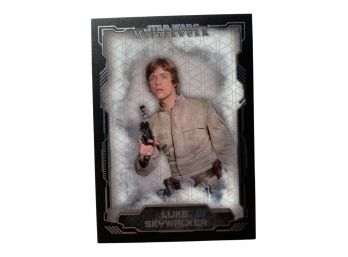 Star Wars Masterwork #2 Series Luke Skywalker TOPPS Trading Card