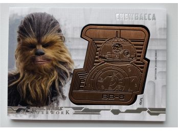 Star Wars Masterwork Commemorative Medallion Featuring Chewbacca No. 027/150