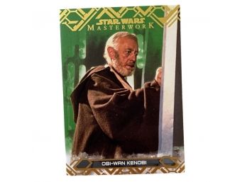 Star Wars Masterwork OBI WAN KENOBI No. 39/99 TOPPS Trading Card!