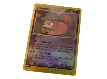 Slowpoke Reverse Holo No. 45/95, 2004 Pokemon Card