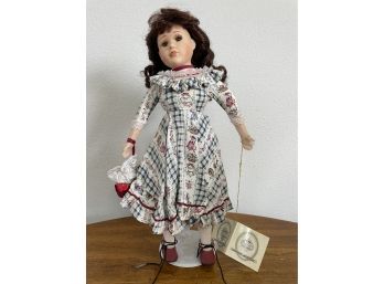 Jessica, Timeless Treasures Porcelain Collector Doll. Limited Edition