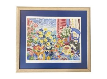 Spice Bay Signed Print By Artist, Professionally Framed By Michaels