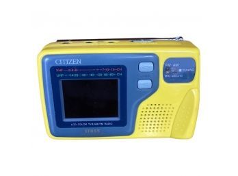 CITIZEN LCD TV And AM / FM Radio