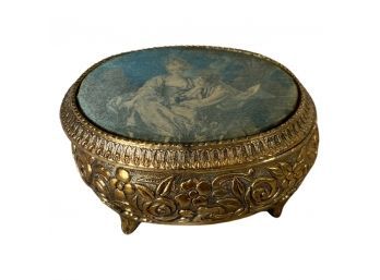 Beautiful Antique Music Box, Made In Japan