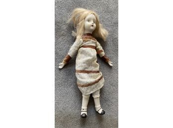 Collectible Doll, Right Foot Has Been Repaired