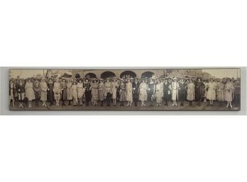 1920 Dance Hall Panoramic Weaver Print