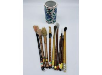 Collection Of Chinese Paintbrushes