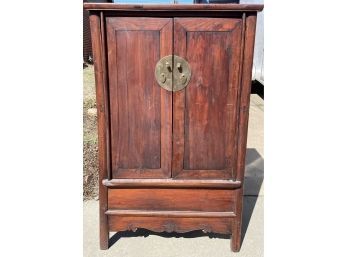 Antique Chinese Two Door Cabinet