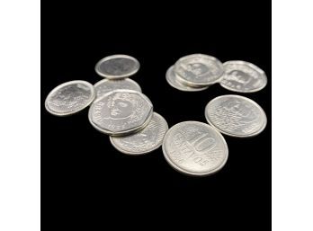 (10) Coins From Brazil, 1994-97