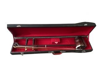 CHINESE TRADITIONAL Erhu Instrument  Box (chinese Soprano Fiddle)