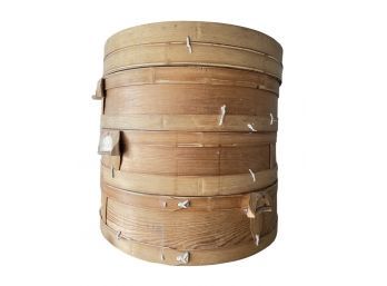 Antique Chinese Bamboo Food Steamer