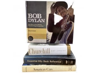 (4) Hardcover Books, Nonfiction, Including Bob Dylan Biography By Brian Southall