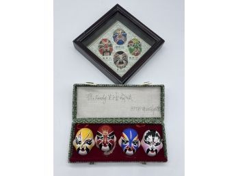 Miniature Chinese Opera Masks