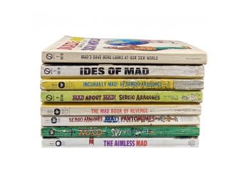 Collectible, Vintage 1960-70 MAD Paperback Books! 8 Count