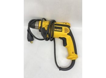 DeWalt Hammer Drill: Corded, 1/2 In Chuck, 3/8 In Concrete Capacity