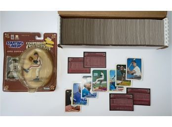 1980 Topps Baseball Set Including Bob Melvin, Mark Lemke, Dennis Boyd And MORE! And 1998 Tom Seaver Figurine