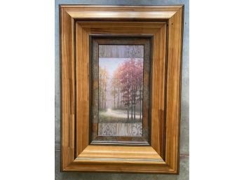 Framed Artwork By Michael Marcon, October Trees 1, 31 X 43